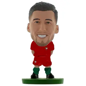 Portugal Ruben Dias SoccerStarz Football Figurine Red/Green/Black (One Size)