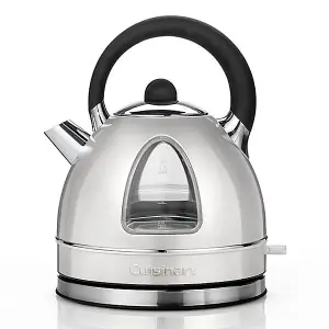 Cuisinart Style Frosted Pearl Traditional Kettle & 4 Sl Toaster Breakfast Set