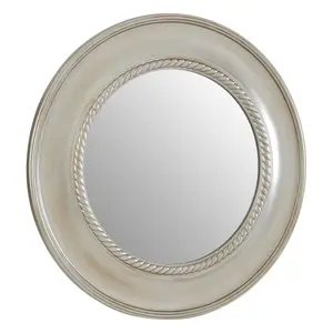 Interiors by Premier Valis Champagne Rounded Wall Mirror