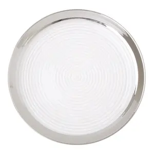 Maison by Premier Ida 27cm Embossed Coupe Dinner Plate