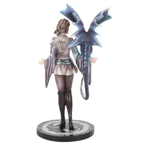 Anne Stokes Dragon Trainer Figurine Blue/Brown (One Size)