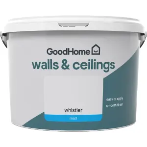 GoodHome Walls & ceilings Whistler Matt Emulsion paint, 2.5L