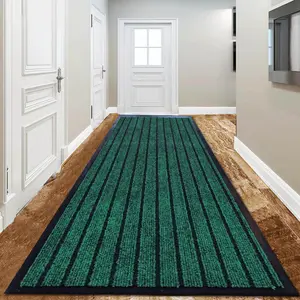 Nakale Halway Kitchen Doormat Green / Rectangle W120 x L150 cm