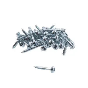 Pocket Hole Screws for Hardwoods, 32mm Long, Pack of 1,000, Fine Self-Cutting Threaded Square Drive, EPHS7321000F, EPH Woodworking