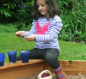 Sandpit - Octagonal - 20cm Deep with included Underlay and Rain Cover - Wooden Sandbox