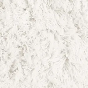 Fluffy Shaggy Rug Soft Rugs Bedroom Carpet Area Mat, Cream - 160 x 230cm