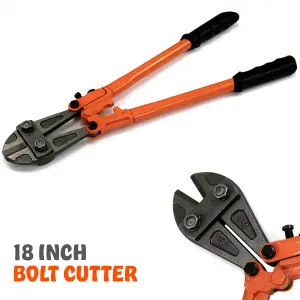 18" Cable Cutter For Carbon Steel Bolt Wire  Bolt Cutter Heavy Duty Blade