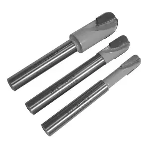 Milescraft Core Box Long Reach Router Bit Set (3 Pcs) 2210