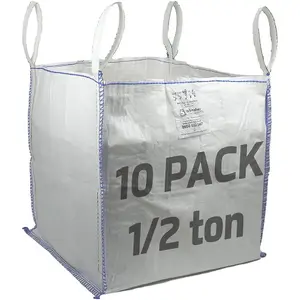 Half Ton Bulk Bag - Heavy Duty Skip Bag - Mini Ton Bag - Tonne Bag - FIBC Builders bag - Dumpy Bag