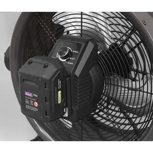 Sealey 2-in-1 Cordless/Corded 16" High Velocity Drum Fan 20V SV20 Series Kit HVD16CCOMBO