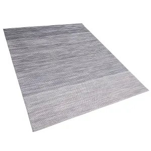 Wool Area Rug 160 x 230 cm Grey KAPAKLI