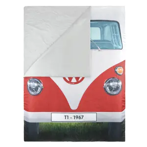 Volkswagen Camping Red & blue Small double Sleeping bag