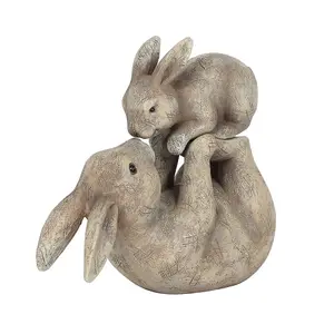 Something Different Some Bunny Loves You Ornament Grey (One Size)