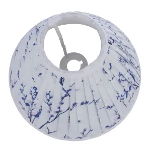 Laura Ashley Blue Pussy Willow Lamp shade (D)30cm