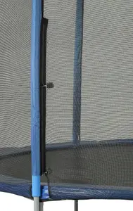 Trampoline Replacement Enclosure Safety Net, fits for 15 FT. Round Frames using 8 Straight Poles - Net Only