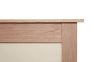 Adam Southwold Fireplace in Oak & Cream, 43 inch