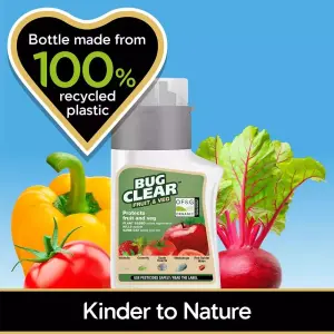 Bug Clear Fruit & Veg Concentrate Organic Bug Killer Whitefly Blackfly 210ml