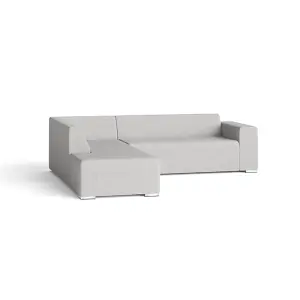 Emelda Grace Dennis Corner Sofa - Left Hand - Grey