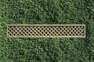 6ft Diamond Trellis panel (W)30cm x (H)183cm