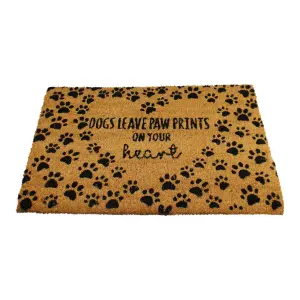 Geko Coir Pet Design Doormat, Dogs