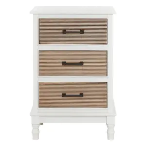 Interiors by Premier Heritage 3 Drawer Chest, Delivered Fully Assmbled