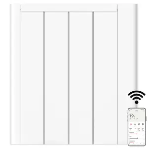 MYLEK Ceramic Panel Heater Radiator Electric with WIFI Smart APP, Programmable Digital Timer