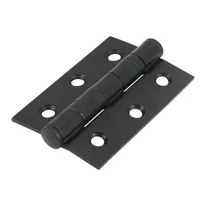 TIMCO Ball Bearing Hinges Grade 7 Steel Epoxy Black - 76 x 51 x 2.2