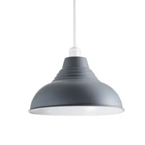 Inlight Lucia Grey pendant Light shade (D)30cm