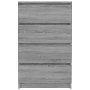 Bundine Sideboard  60x35x98.5 cm Engineered Wood Grey