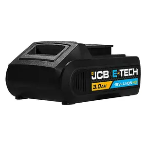 JCB 18V 45Nm Combi Drill, Variable Speed with 3.0Ah Li-ion Battery & 2.4A Fast Charger  JCB-18CD-3CXB