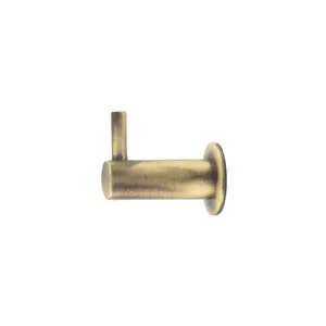 Hoxton Wall Mounted Robe Hook Antique Brass