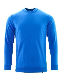 Mascot Crossover Modern Fit Sweatshirt with ProWash Technology (Azure Blue)  (Medium)