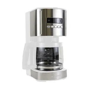 Kenmore Drip Coffee Maker Machine, 1.8L Filter Coffee Machine with Timer White