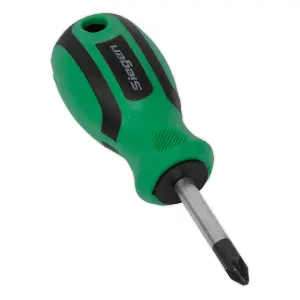 Sealey Screwdriver Pozi With Contoured Soft Grip Handle No 2 x 38mm S01183