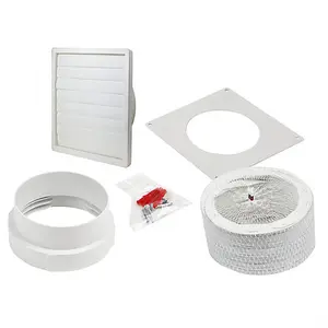 Manrose 150mm Gravity Grille Kit (White)  - 7217