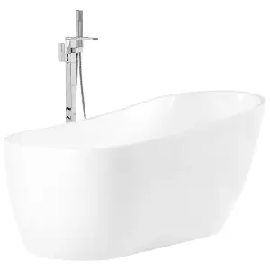 Freestanding Bath 1700 x 780 mm White SOLARTE