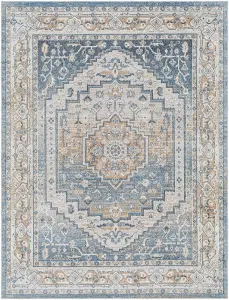 JENNIFER Machine Washable Vintage Area Rug 160 x 213 cm