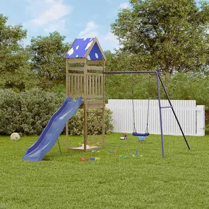 Berkfield Outdoor Playset Impregnated Wood Pine