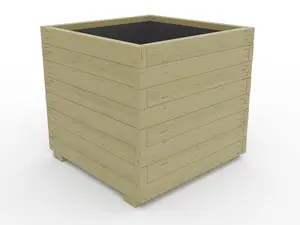 WoodyBloom1 Wooden Planter, 800x800x712