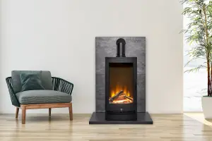 Acantha Horizon Electric Stove in Black