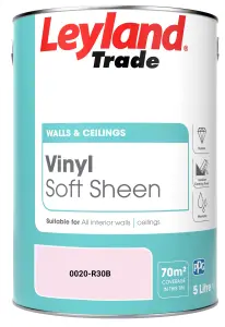 Leyland Trade Vinyl Soft Sheen Walls & Ceilings Emulsion Paint (0020-R30B) - 5L