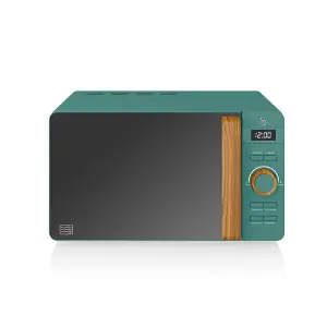 Swan Nordic Pine Green 20 Litre Digital Microwave