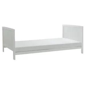  Cot Bed with Mattress White