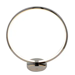 GoodHome Annelus Modern Chrome effect Table light