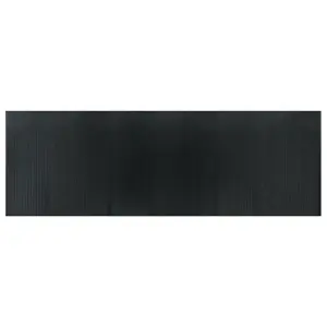 Rug Rectangular Grey 100x300 cm Bamboo