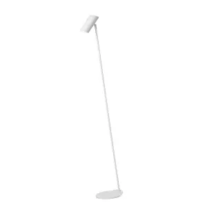 Lucide Hester Modern Floor Reading Lamp - 1xGU10 - White