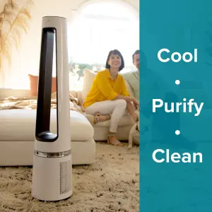 Midea Smart Air Cool + Purify Bladeless Fan