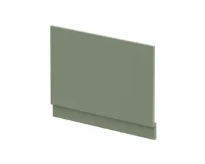 800mm Bath MDF End Panel & Plinth - Satin Green