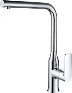 VURTU Eros L Shape Single Lever Tap, 311(H) x 102(W), Chrome, 262102