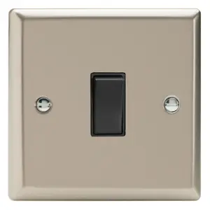 Varilight 1-Gang 20A Double Pole Rocker Switch Satin